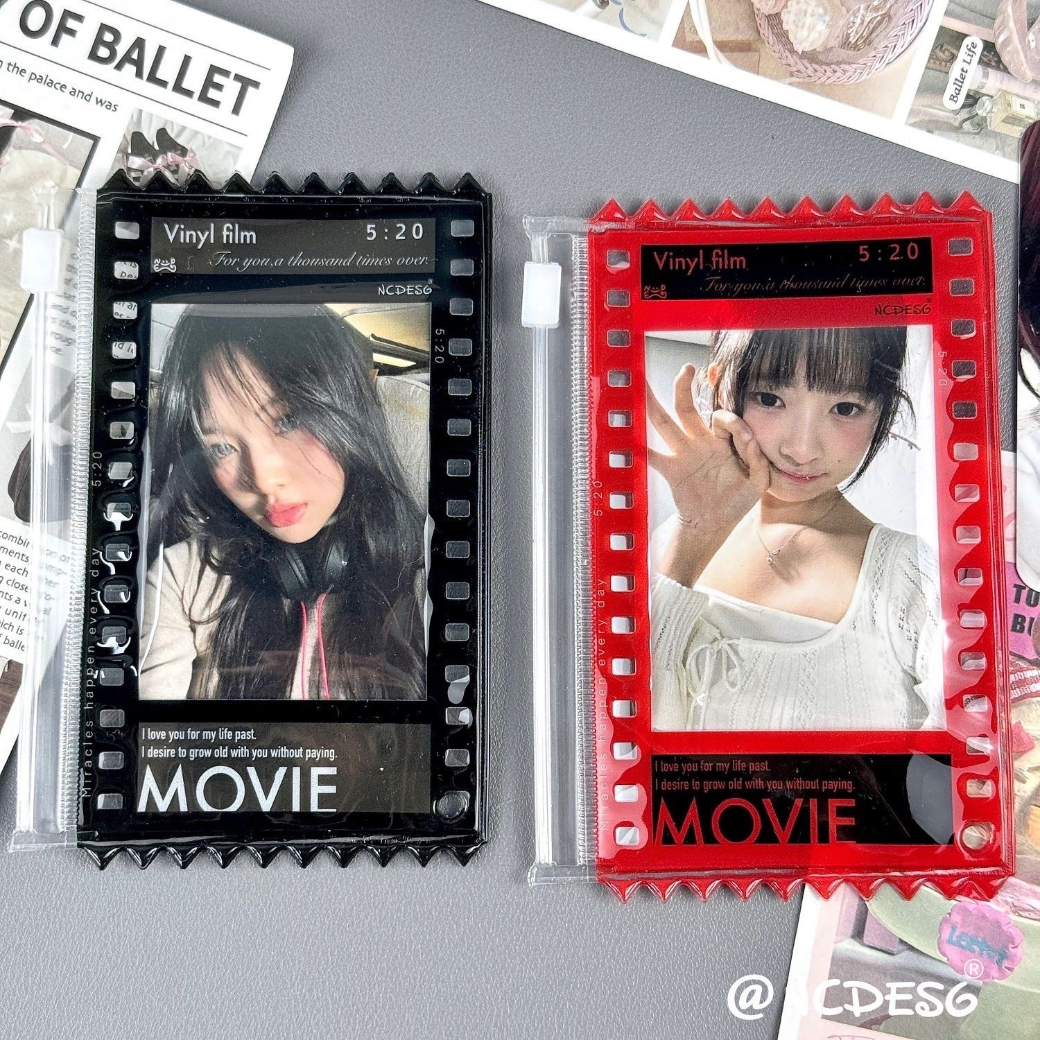 ins電影膠卷小卡卡套