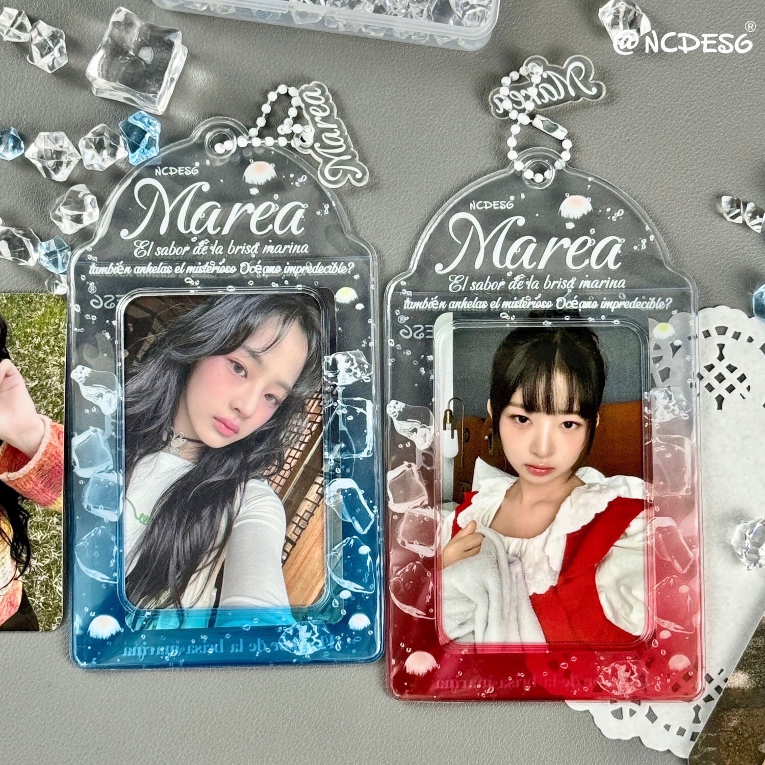 漸變冰塊PVC卡套