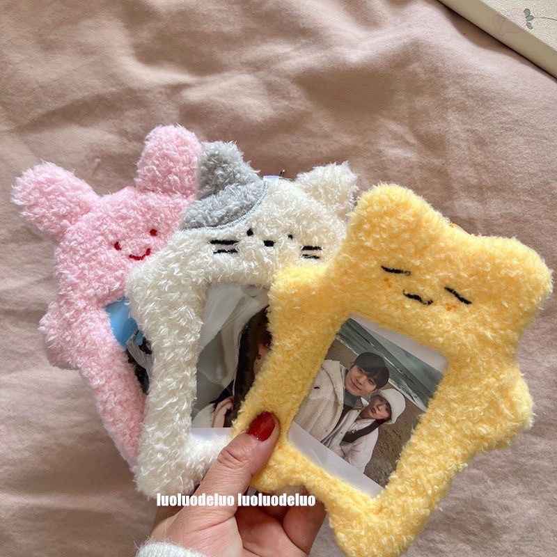卡通可愛毛絨卡套