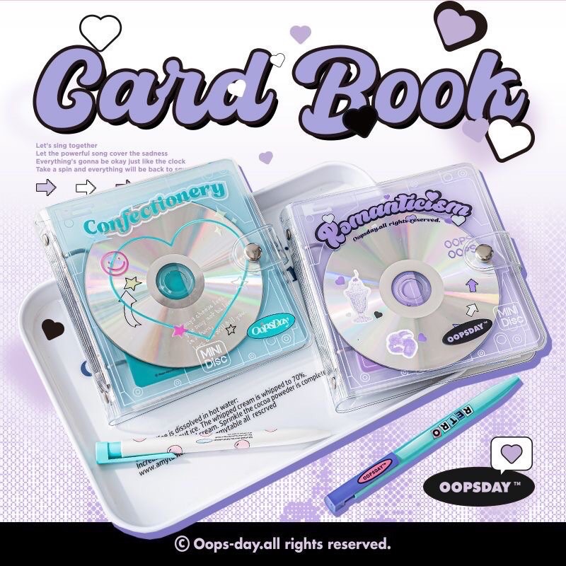 美式二宮格活頁卡冊