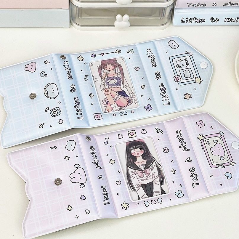 可愛小兔一宮格3寸卡包