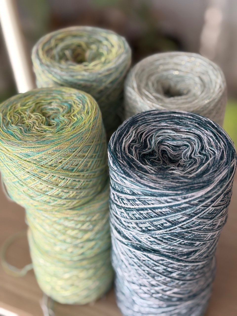 綠色控系列紗線