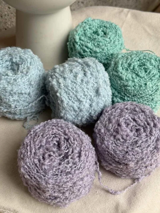 台廠羊毛粗節紗