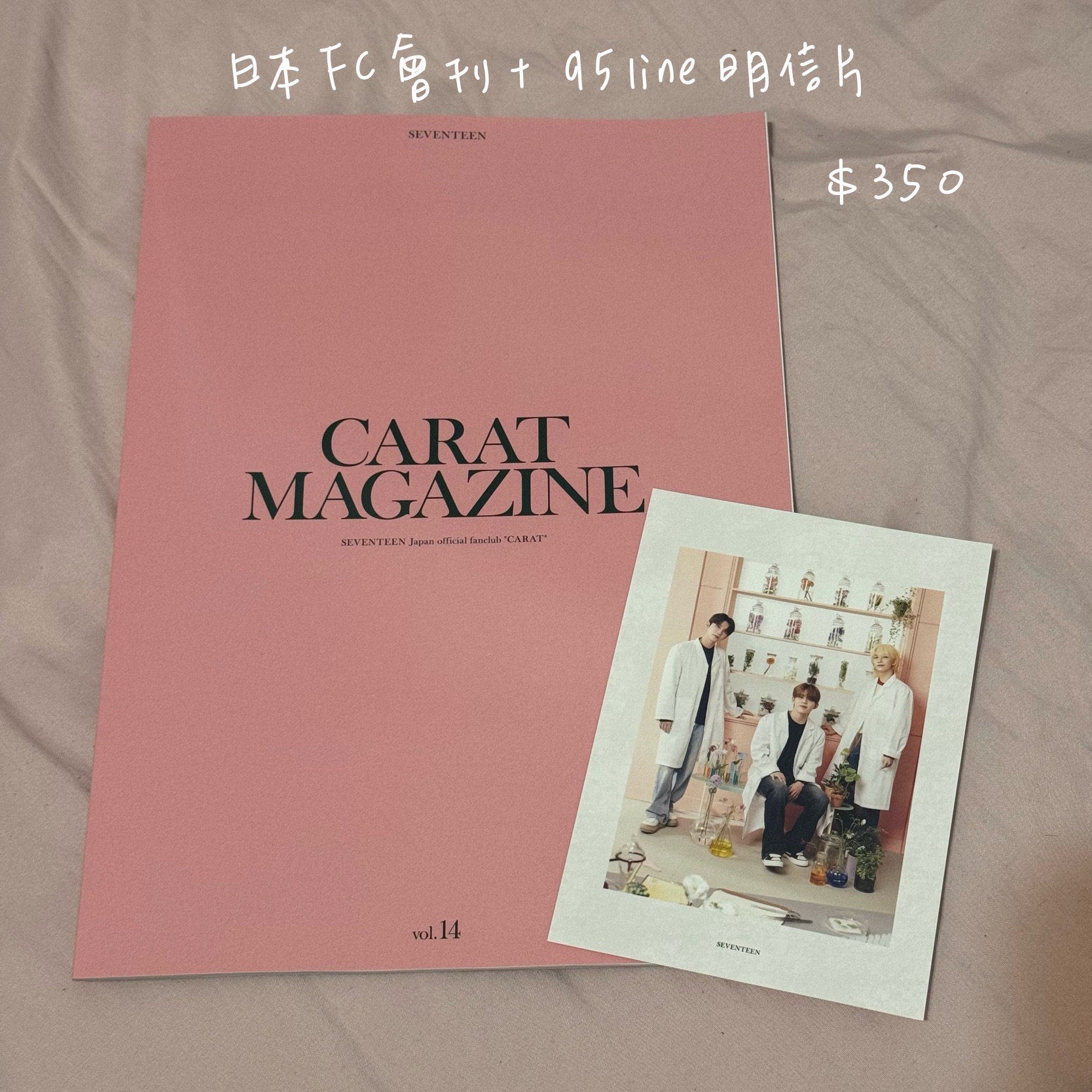 日本FC會員會刊+95line明信片