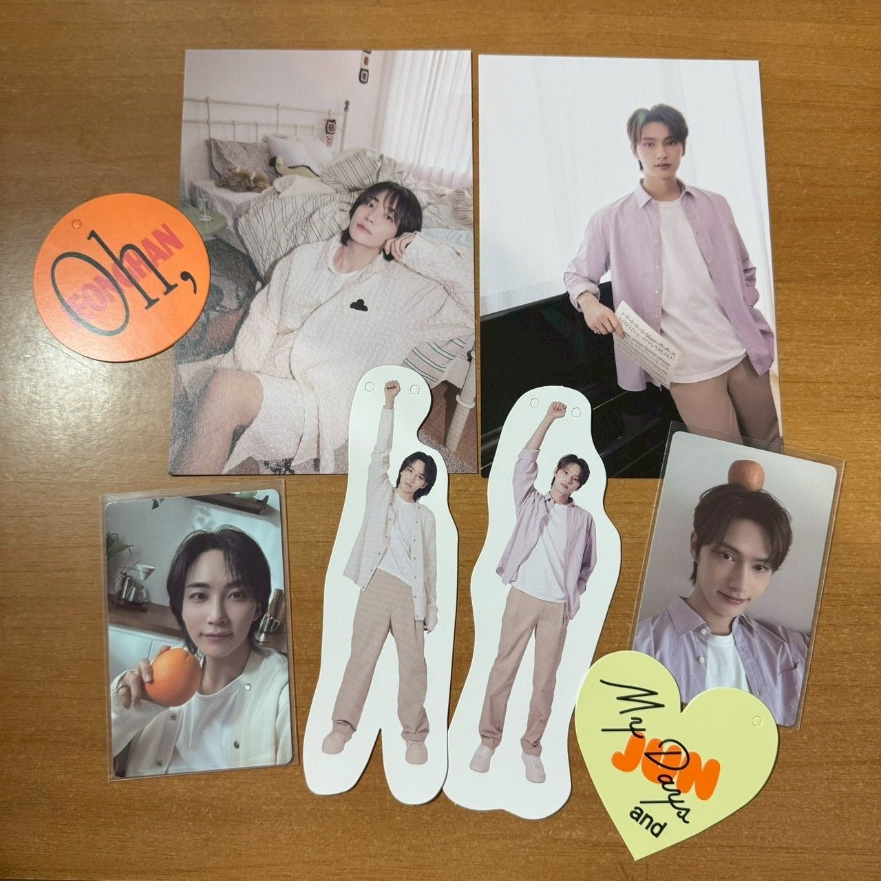 寫真小卡明信片 漢俊不拆