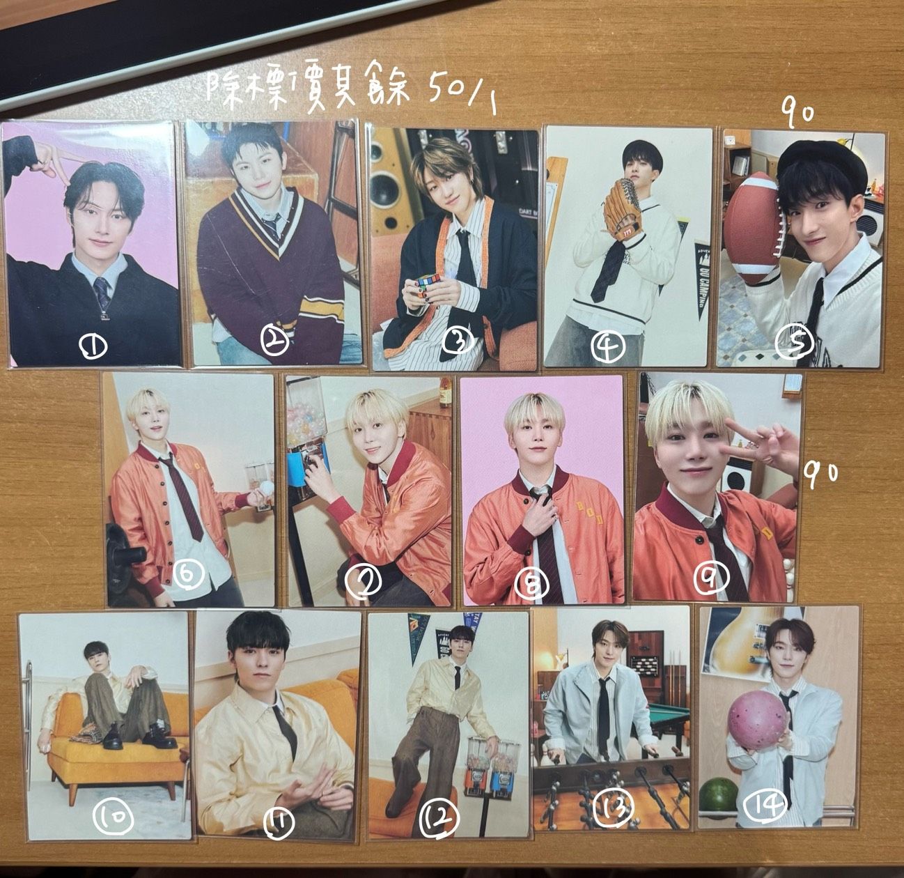 日本見面會HOLIDAY小卡