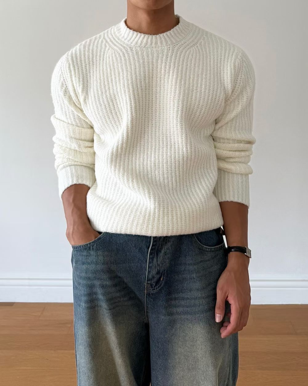 TROVE 莫內羊毛圓領針織衫｜Monet Wool Round Knit｜Unisex