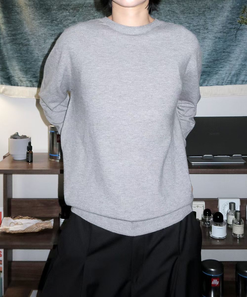 TROVE 垂墜輕薄針織衫｜Draped Core Knit｜Unisex