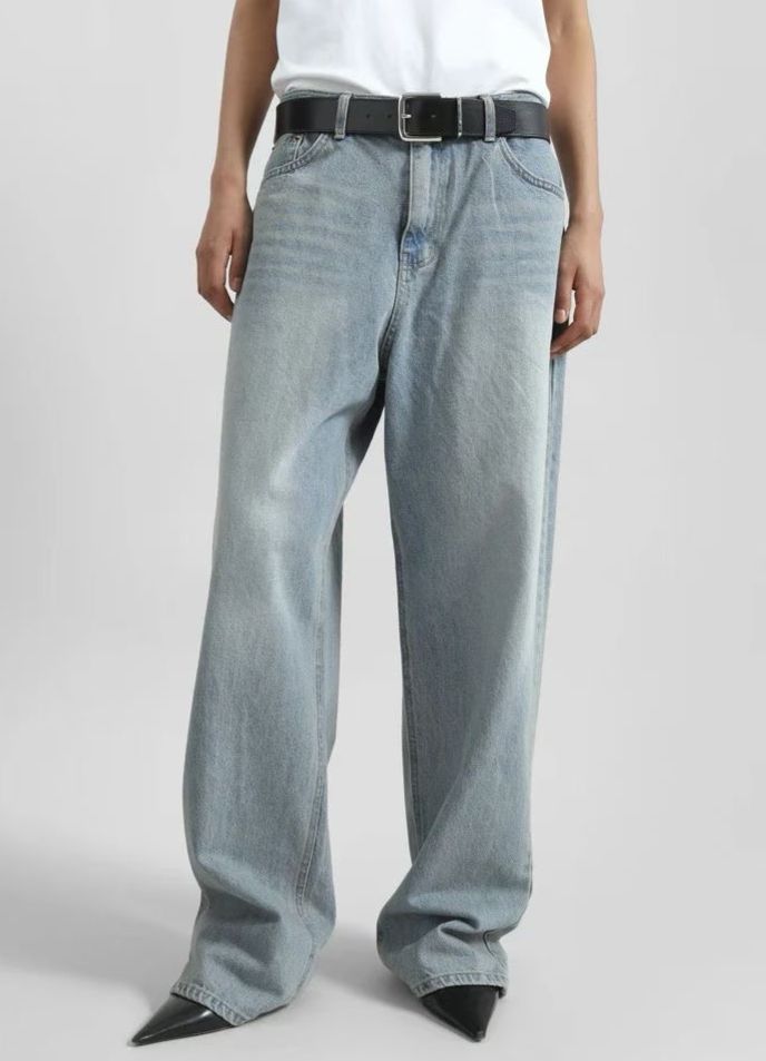 TROVE 石色直筒牛仔褲｜Stone Straight-Leg Denim｜Unisex