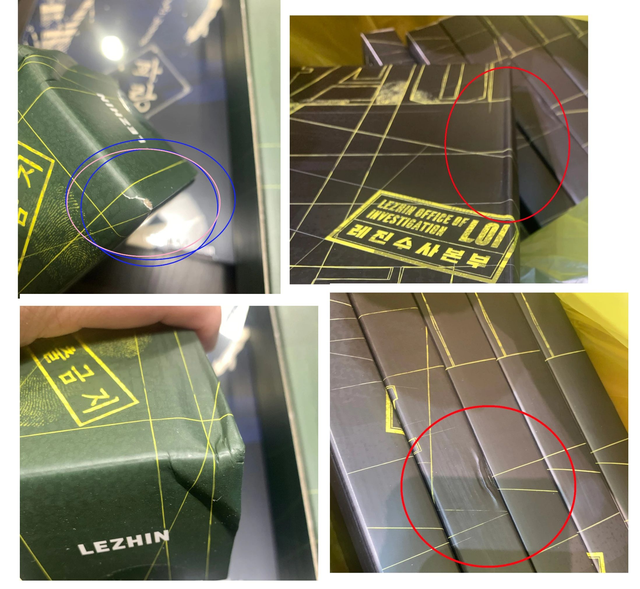 現貨 | 僅剩5 套 |  韓國代購 | LEZHIN偵查小組 月曆 -整套 | 韓漫 來真 2025