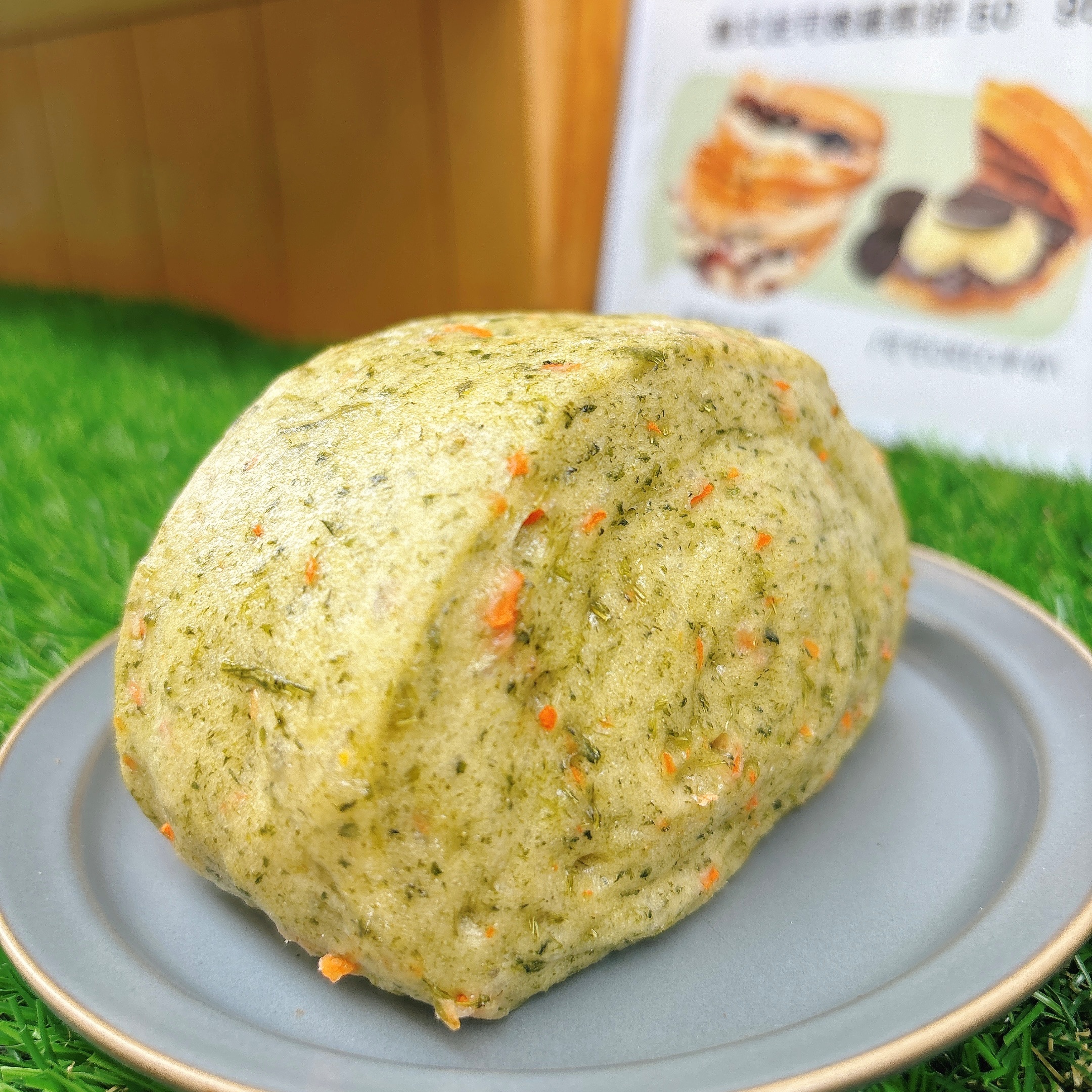 無糖無油.ᐟ‪‪.ᐟ 蔬菜雜糧饅頭