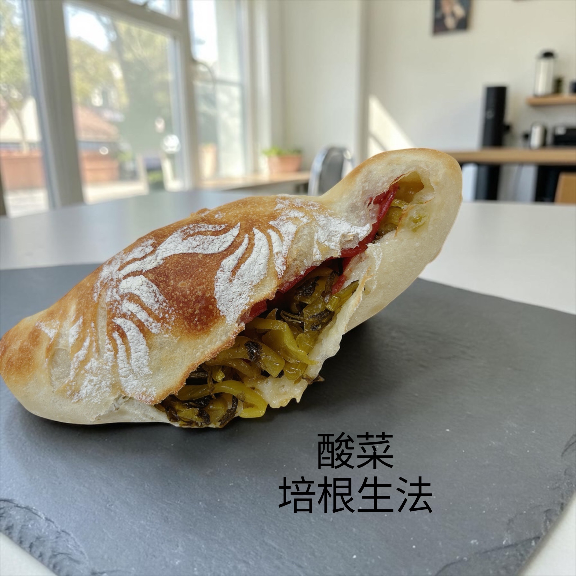 酸菜培根生法👍超級好吃😋