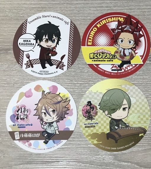 animate cafe杯墊
