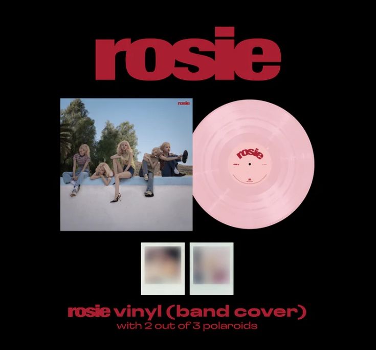 ROSÉ - rosie 粉膠 （band cover）