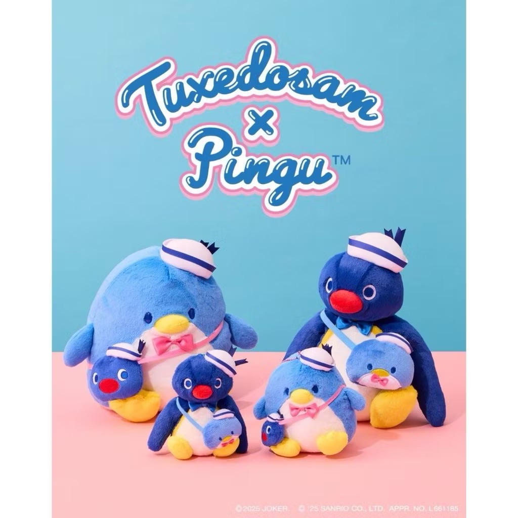 日本三麗鷗聯名 企鵝家族Pingu x 山姆企鵝