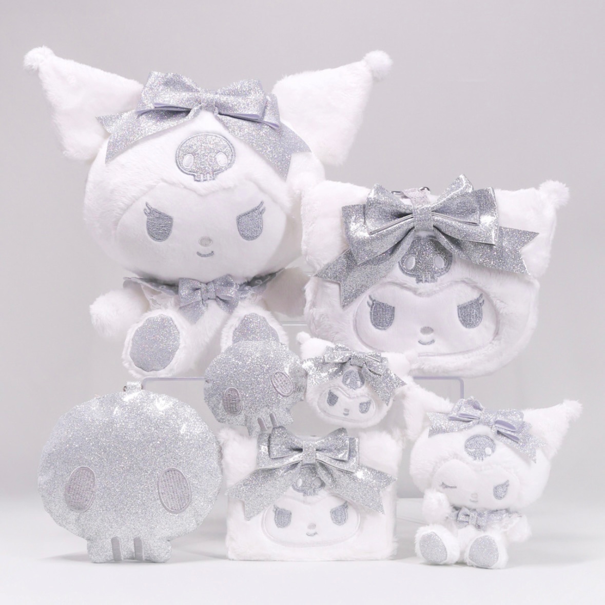 🇭🇰香港限定三麗鷗 柔光三重奏系列 酷洛米銀緞帶