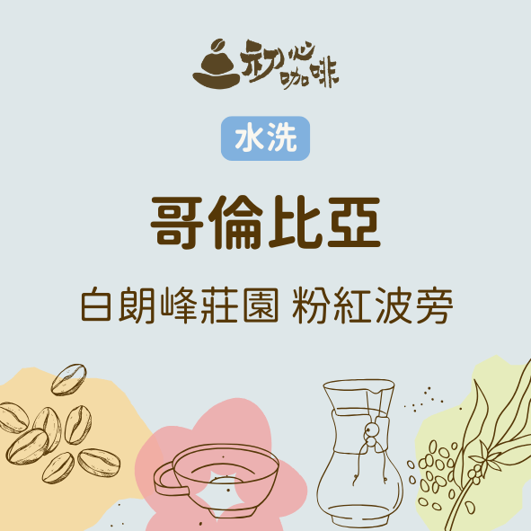 水洗 哥倫比亞 白朗峰莊園