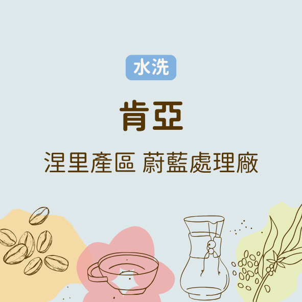 肯亞 涅里產區 蔚藍處理廠（中淺焙）