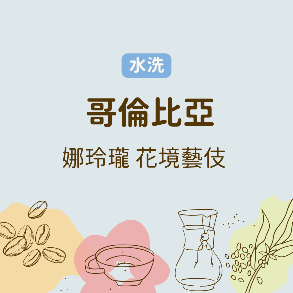 哥倫比亞 娜玲瓏 花境藝伎（淺焙）