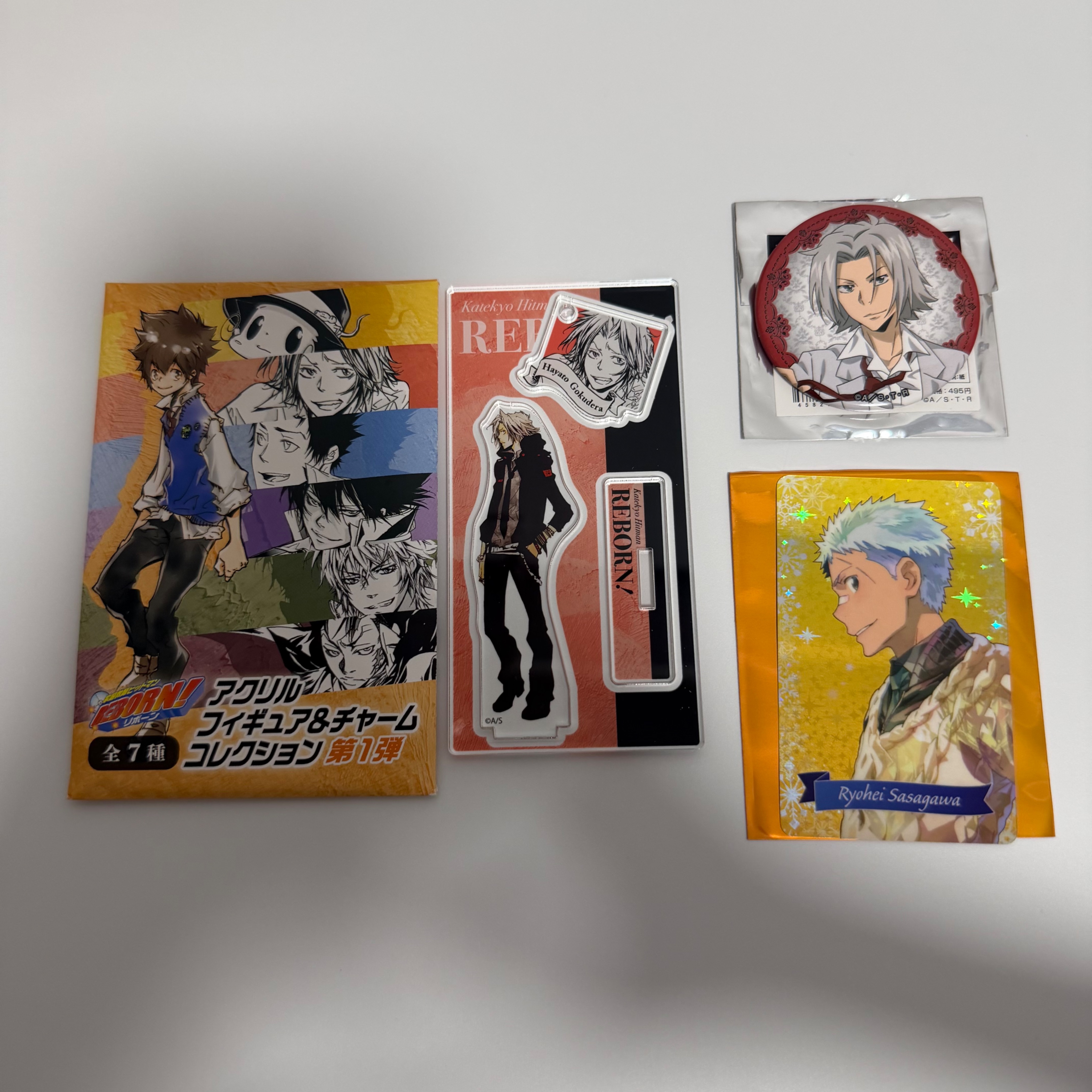 家庭教師 獄寺立牌set