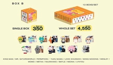 （請記得下包材） 專拍｜B盲盒拼團＂如有書展編號無須下包材＂