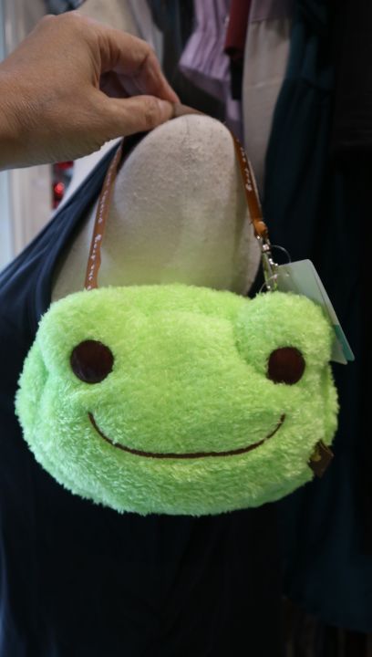 pickles the frog青蛙泡菜蛙 絨毛小包 化妝包 吊飾