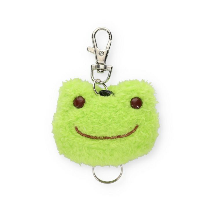 pickles the frog絨毛青蛙泡菜蛙頭型 伸縮繩吊飾
