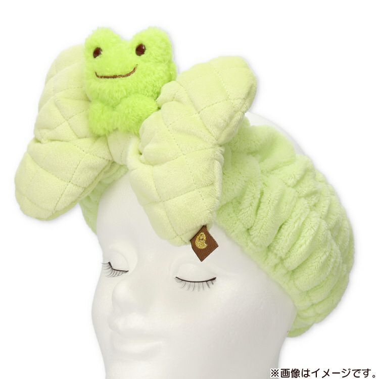pickles the frog青蛙 泡菜蛙髮帶