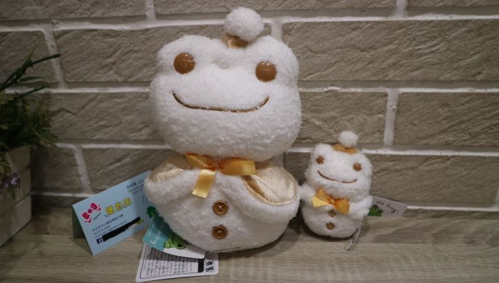pickles the frog青蛙 泡菜蛙雪人造型玩偶 吊飾
