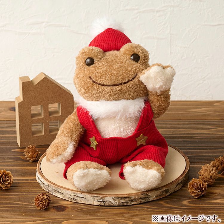 pickles the frog泡菜蛙Merry Christmas玩偶