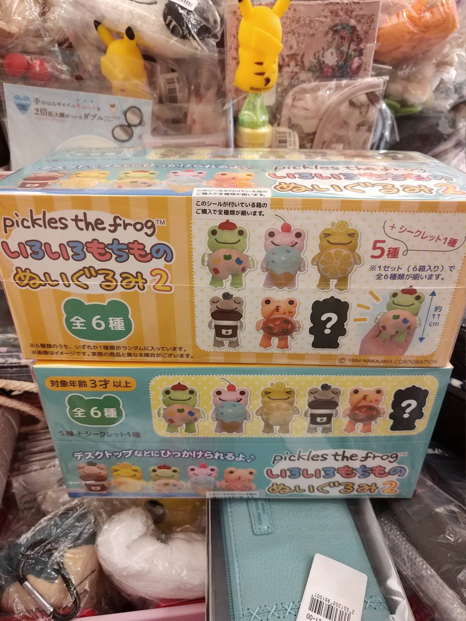 pickles the frog泡菜蛙 青蛙多表情盲盒（6入）