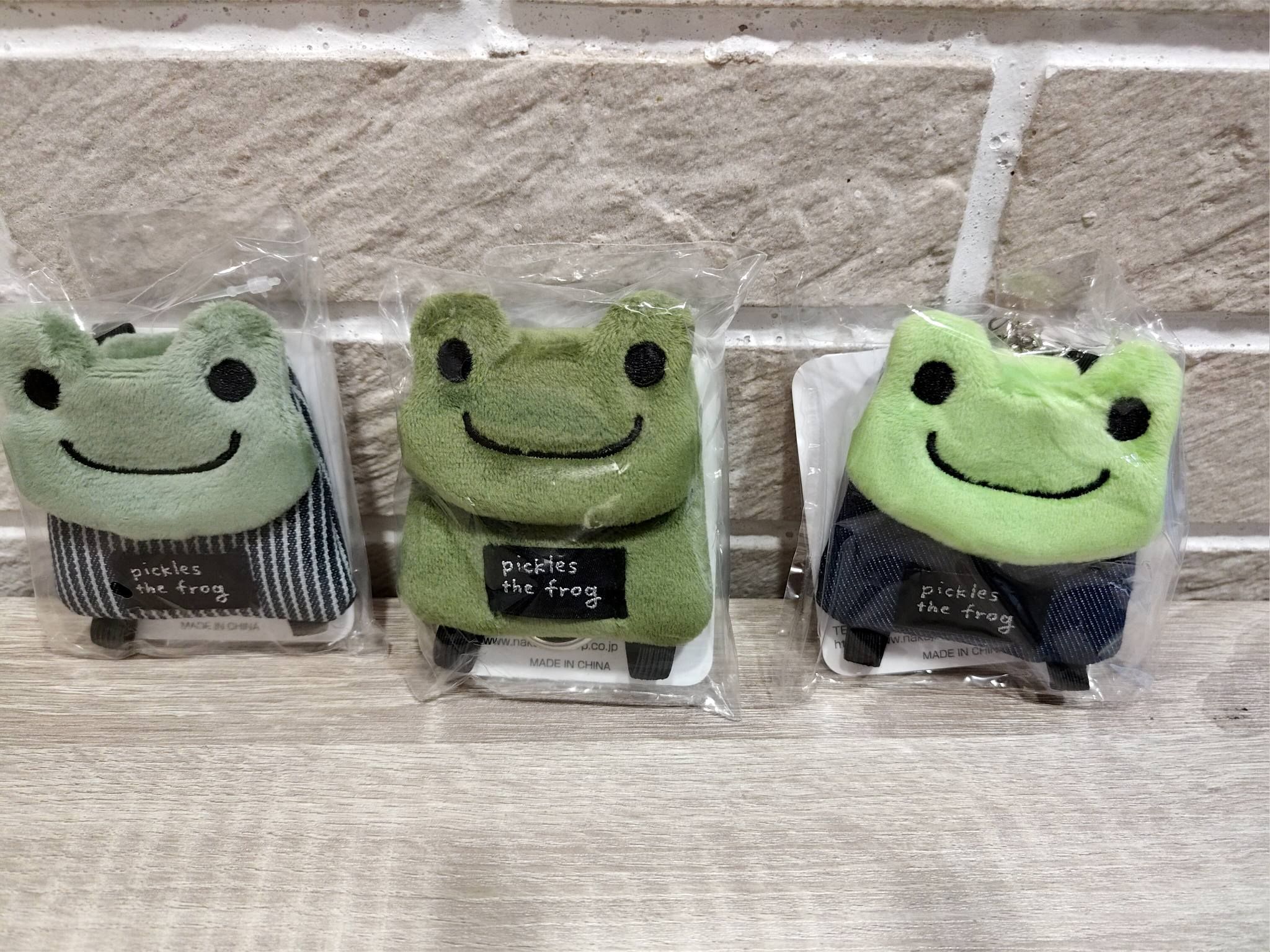 pickles the frog泡菜蛙專用小背包 鑰匙圈 吊飾