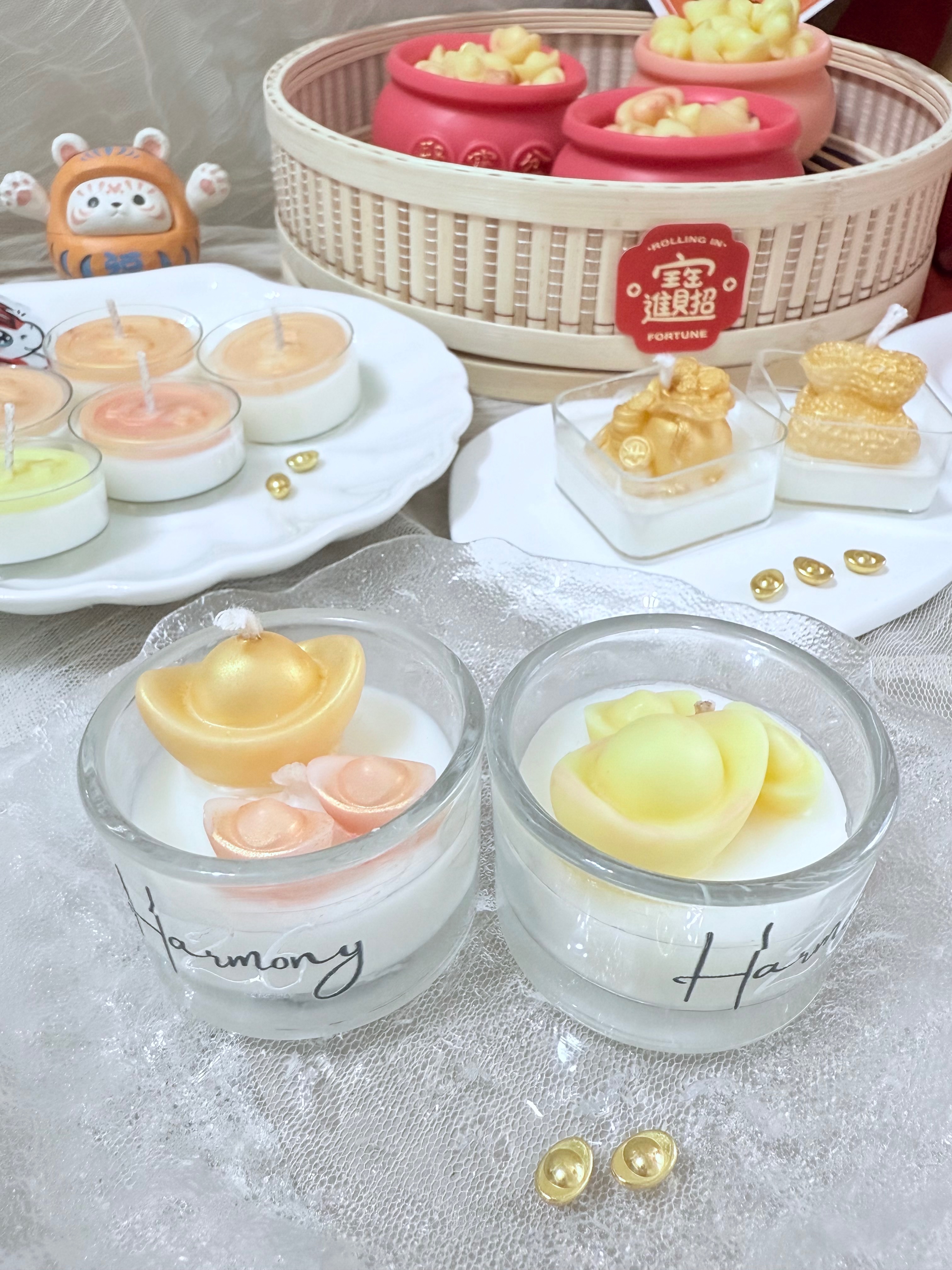 26 聚寶小宇宙・新年許願蠟燭系列｜光の聚寶盆玻璃