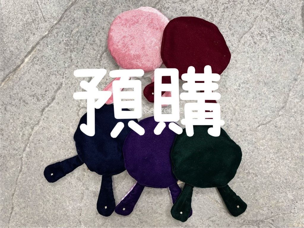 （預購）10cm棉花娃兔耳貝蕾帽
