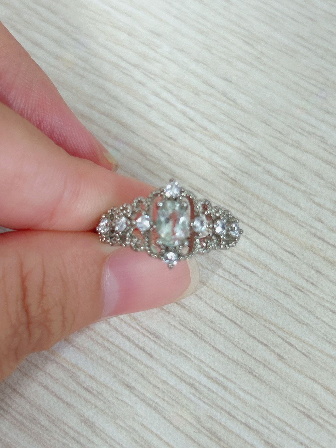 光冠之心・托帕石戒指