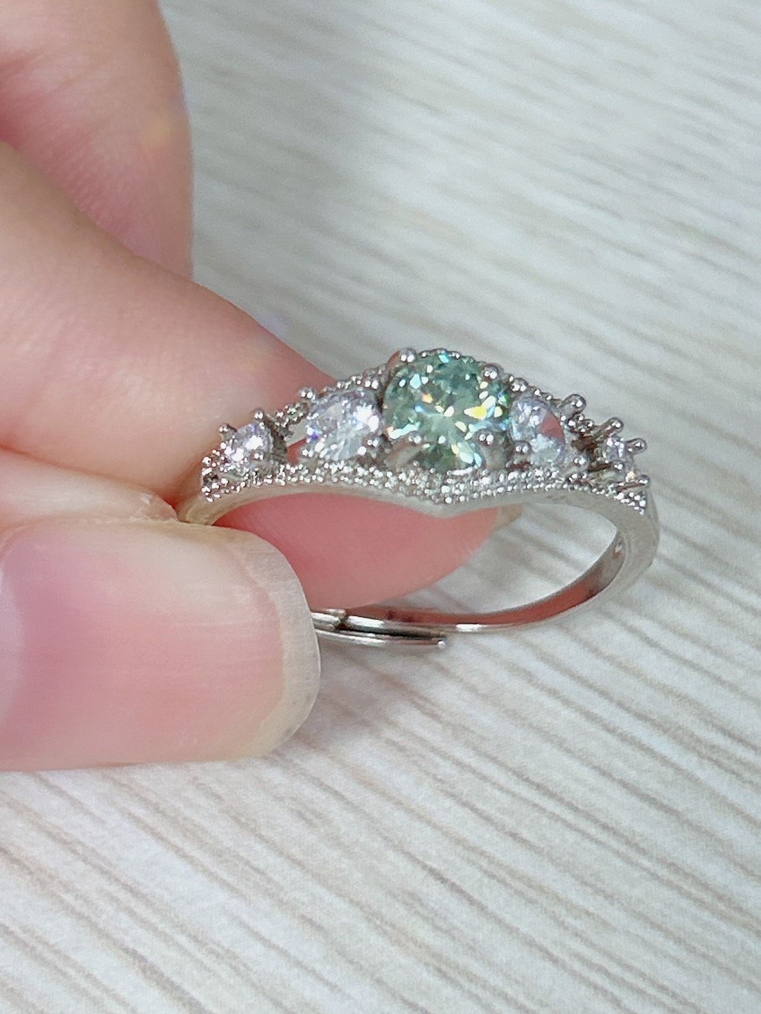 月桂之心・托帕石戒指