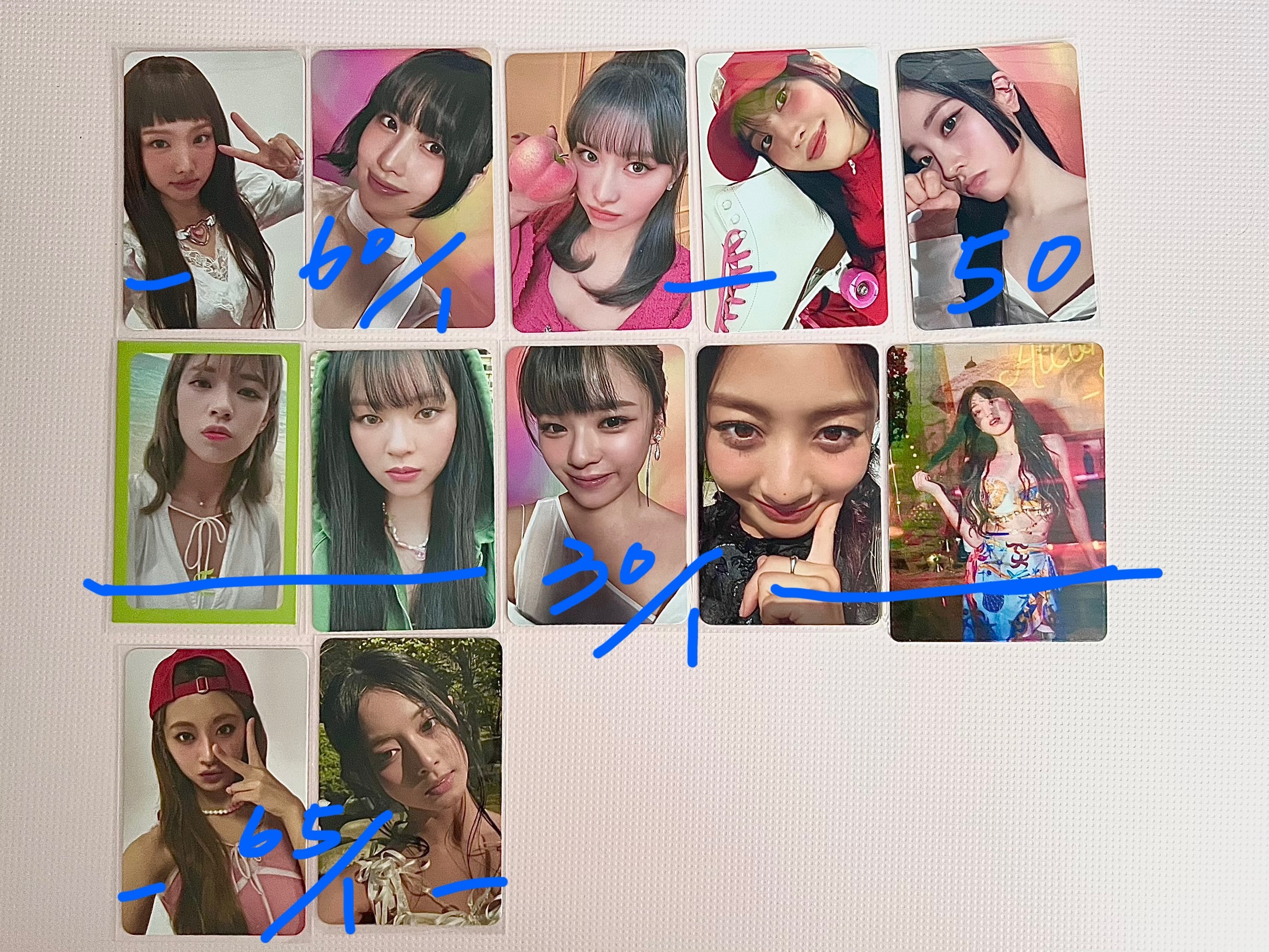 TWICE的小卡們