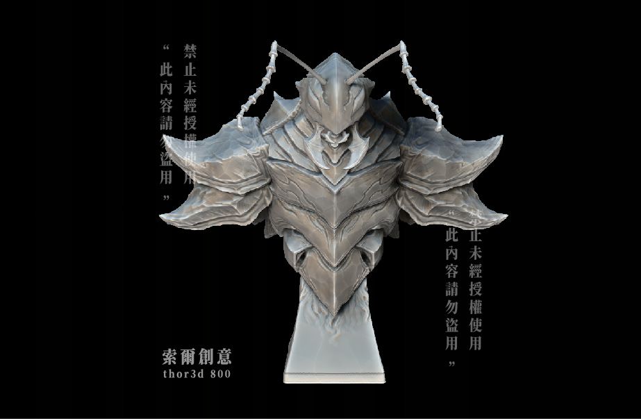 螞蟻王 · 柏納 模型 光固化3D代印服務