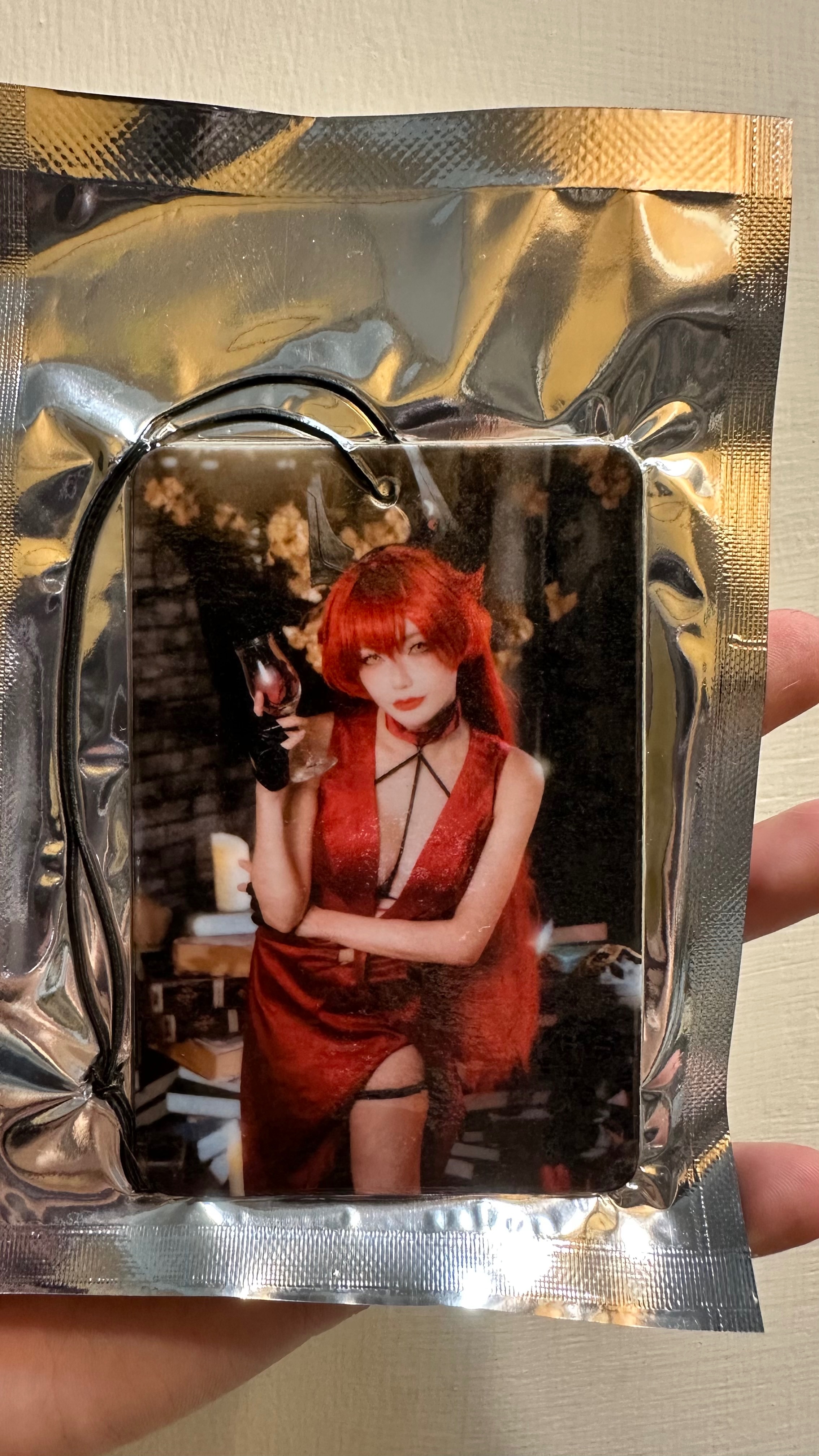 妮姬小紅帽香片-玫瑰