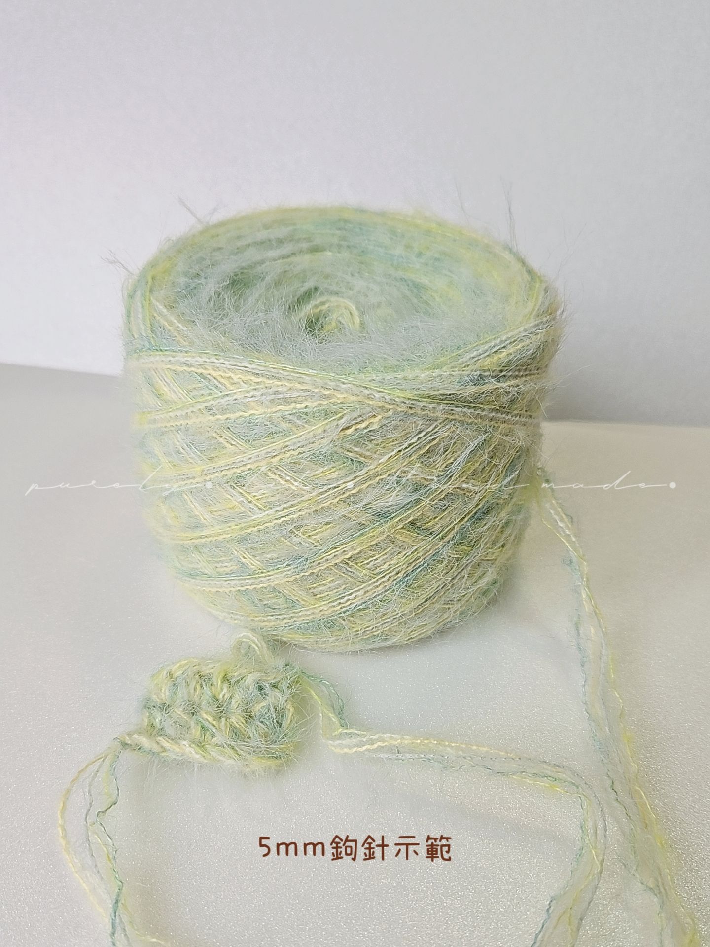 獨家配色5mm鉤針示範
