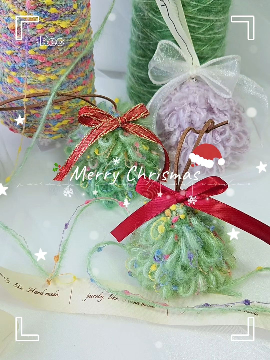 🎄 鉤織聖誕樹材料包