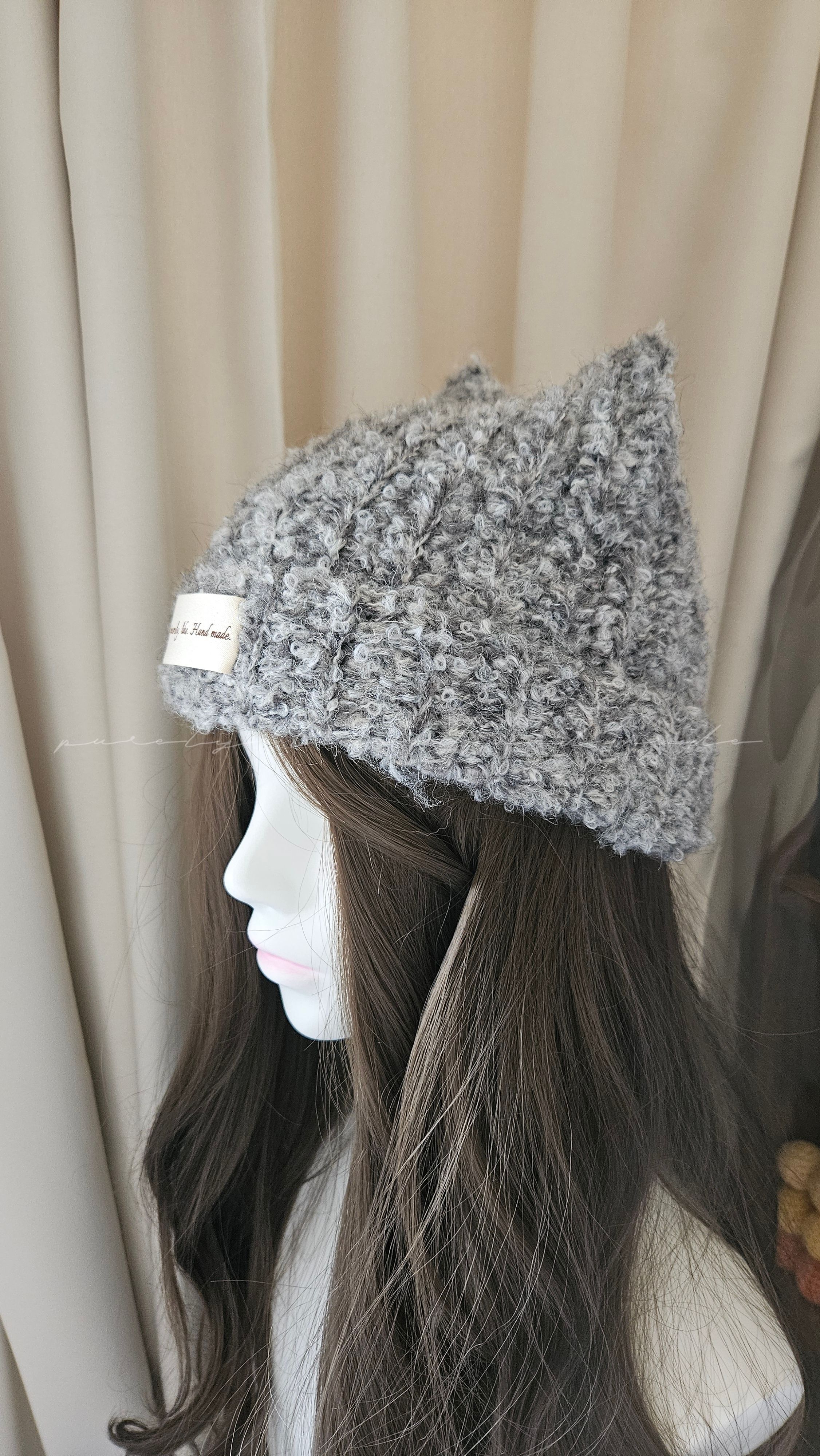 獨家配色/貓耳冷帽