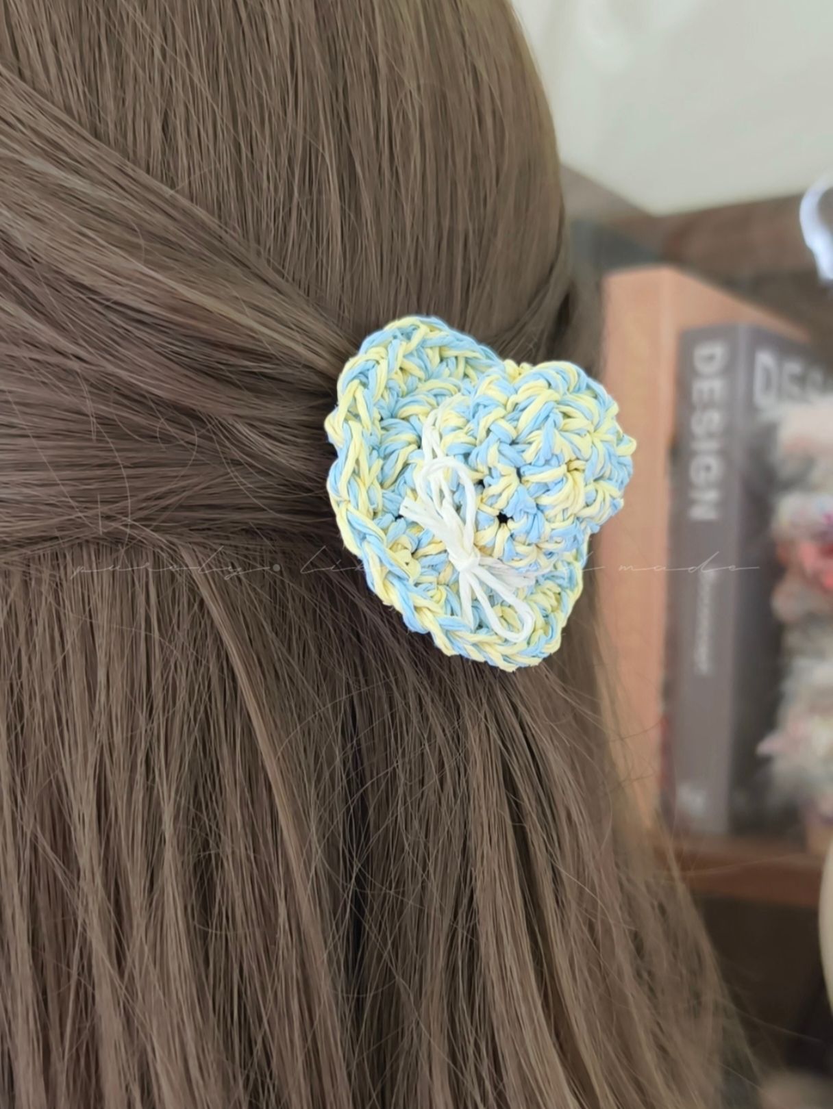 INS風草帽吊飾、髮夾