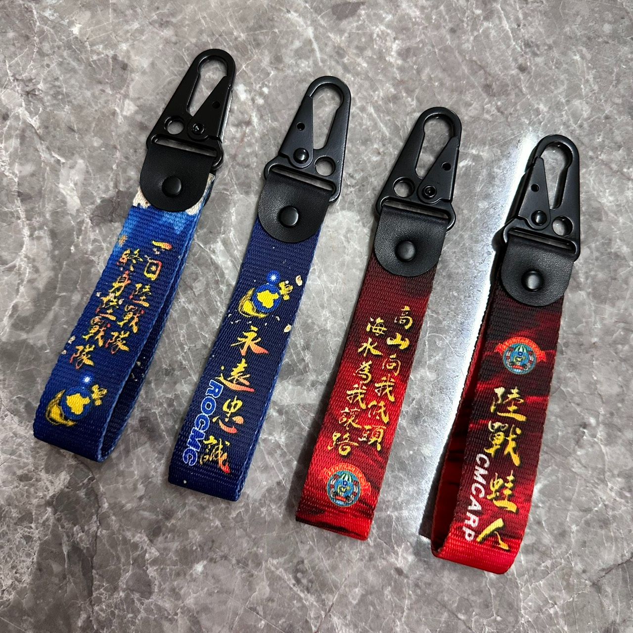 【厚織帶昇華鑰匙圈｜海陸x兩棲偵搜獨家設計款】