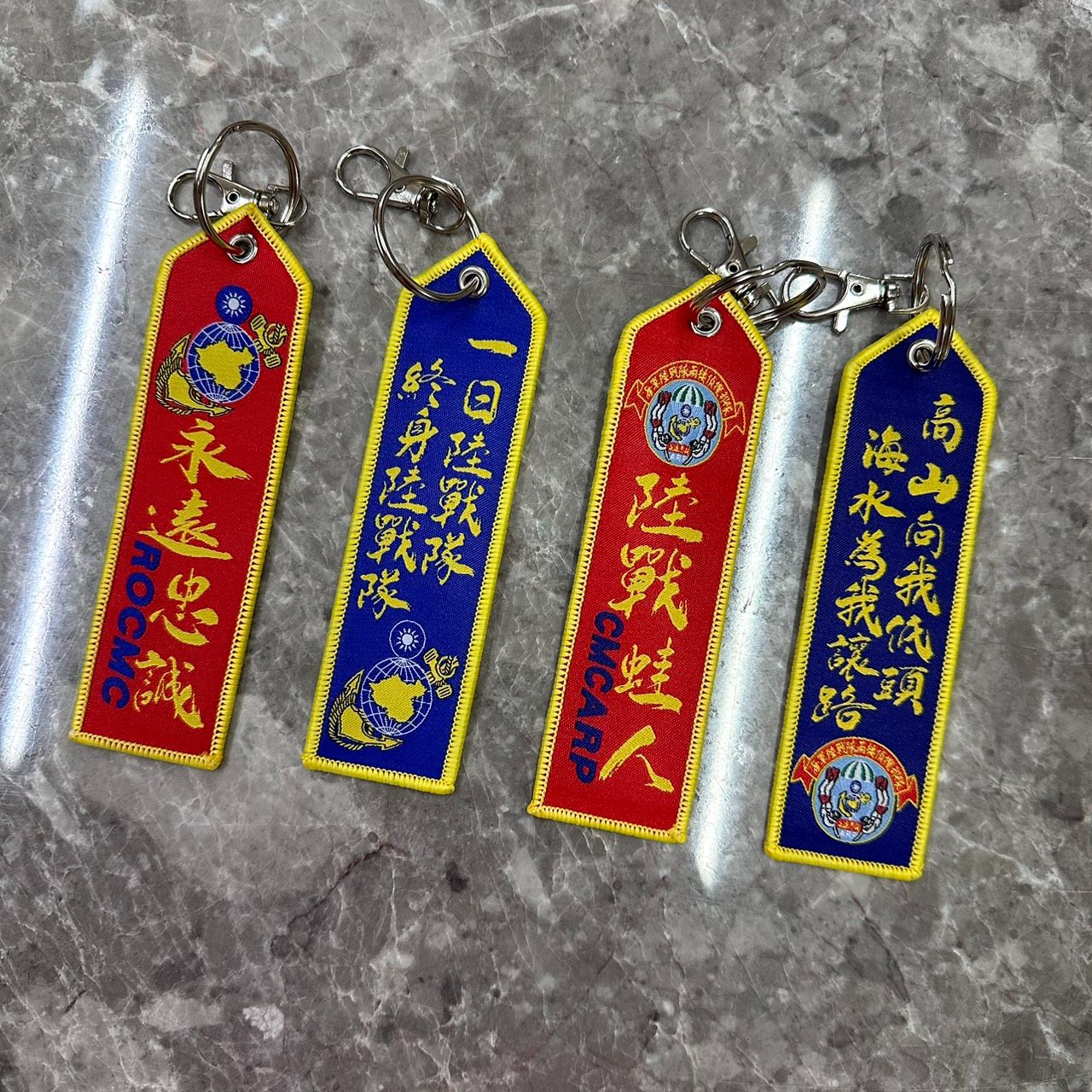 【織帶鑰匙圈｜海陸x兩棲偵搜獨家設計款】