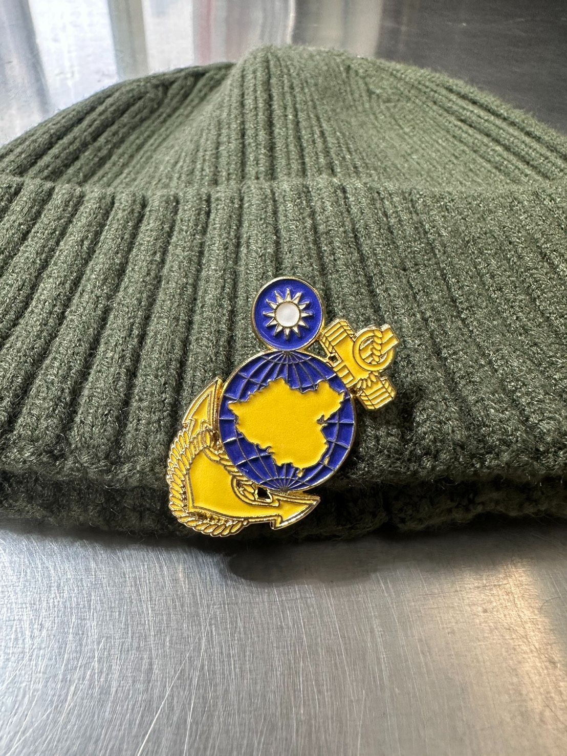海軍陸戰隊 紀念胸章（附盒裝）