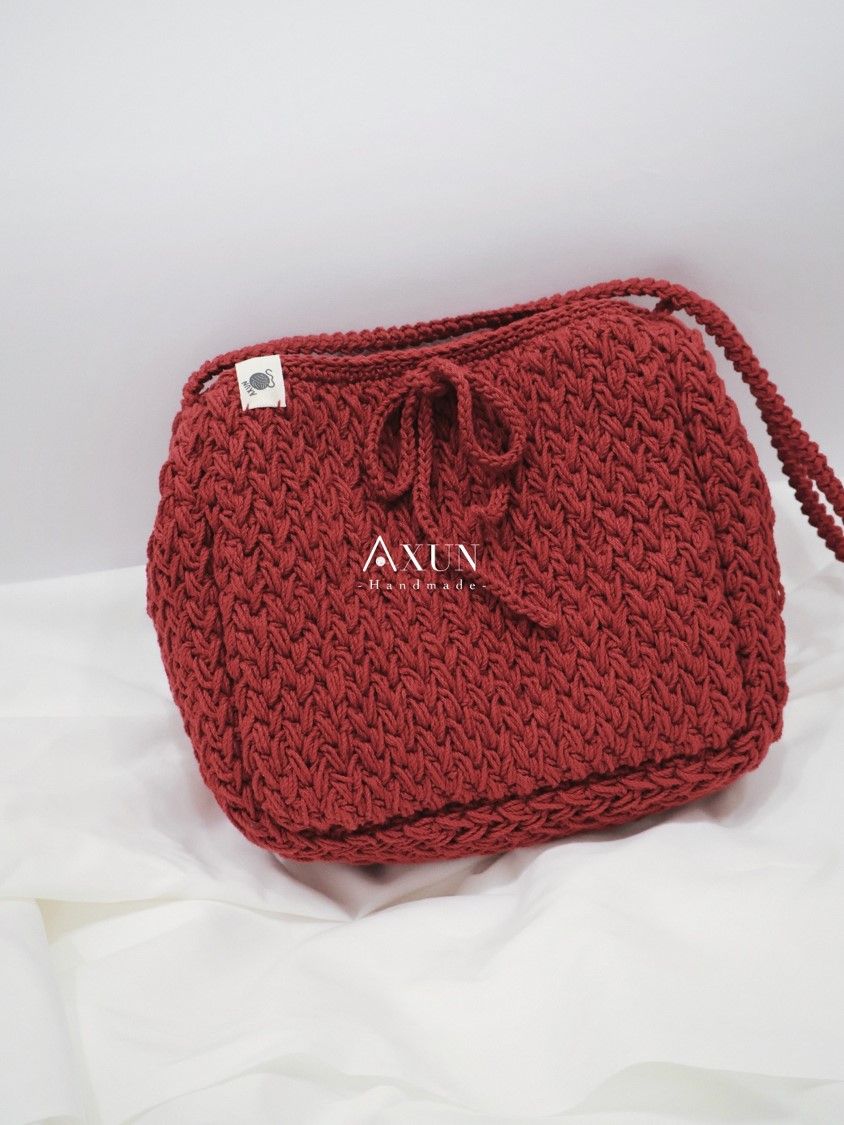 蝴蝶結小方包（斜背）