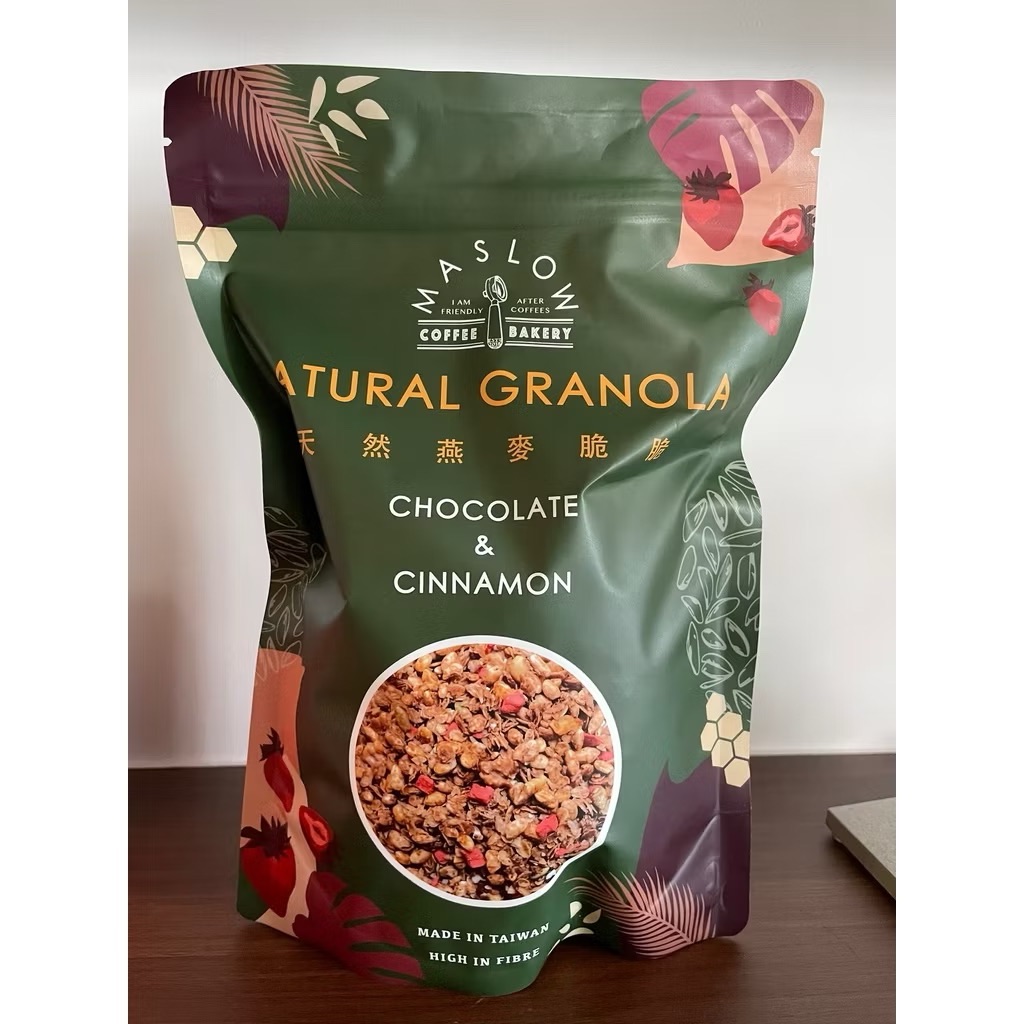 【包裝升級】Maslow Cafe 天然脆脆燕麥 Granola 早餐燕麥 無加糖 純蜂蜜 椰子油