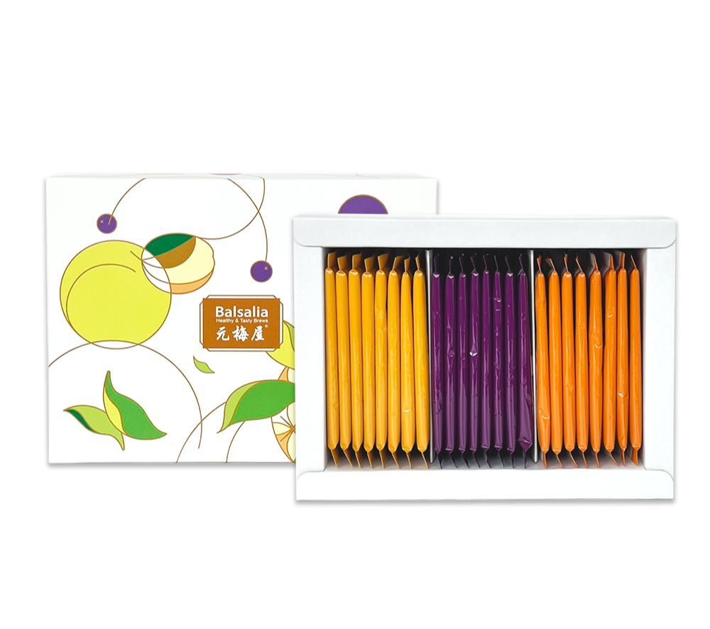 綜合果露禮盒｜奢華輕醋飲｜三種口味綜合