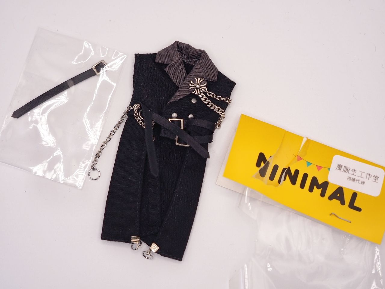ninimal 鍍鉻夾克